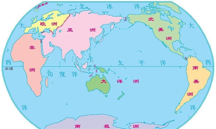 四大洋的英文名,世界上有哪四大洲五大洋图3