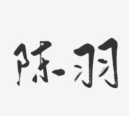 陈羽的名字签名,陈羽开头的女孩名字图3