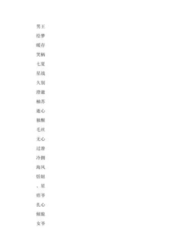 霸气昵称2个字,二个字霸气网名大全图3