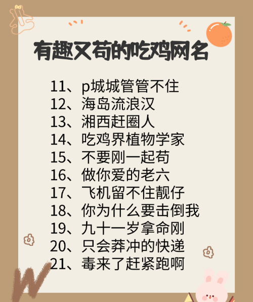 整人吃鸡网名,吃鸡id搞笑名字大全不重复图4