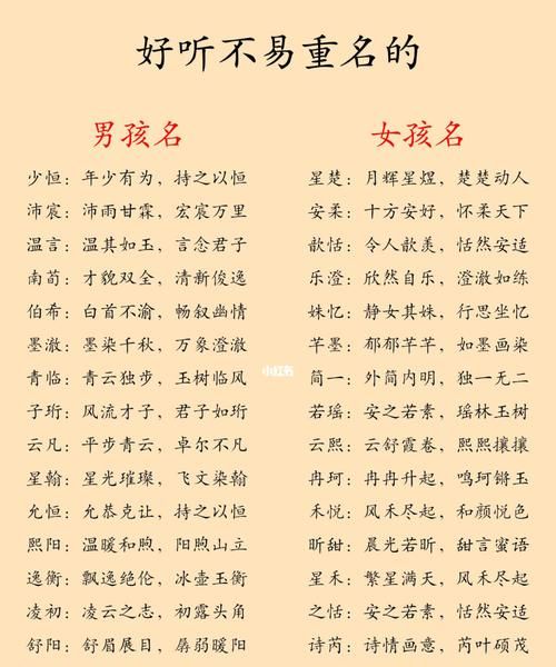 女孩子名字的字,女孩起名字大全免费属兔图1