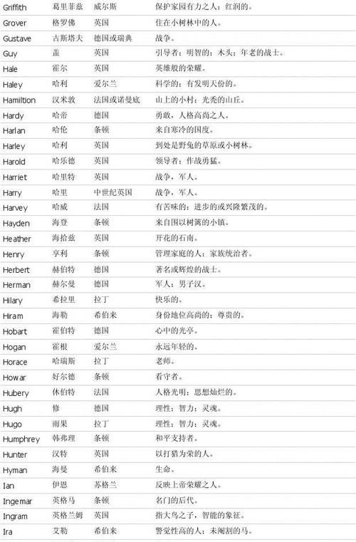 有深意的英文名字男生,男孩英文名字大全及寓意图7