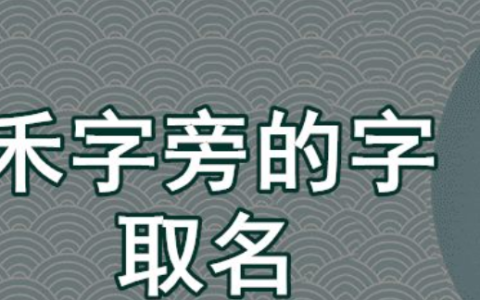 禾字名字寓意,禾字取名的寓意